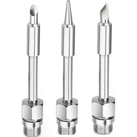 3er-Pack Lötspitzen für 510er-Anschluss, hochwertige Materialien, M7-Gewindegröße, vernickeltes Kupfer – JXLGV (1/4)