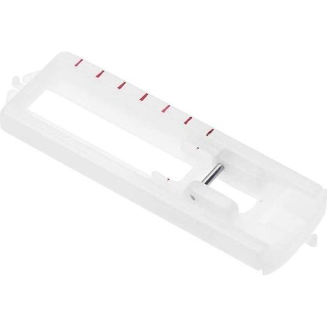 Pied presseur à boutonnière à œillets en 4 étapes pour machines à coudre domestiques Singer, Alfa, Janome, Elna, Juki, Brother, AEG avec tige basse (à clipser) (1/4)
