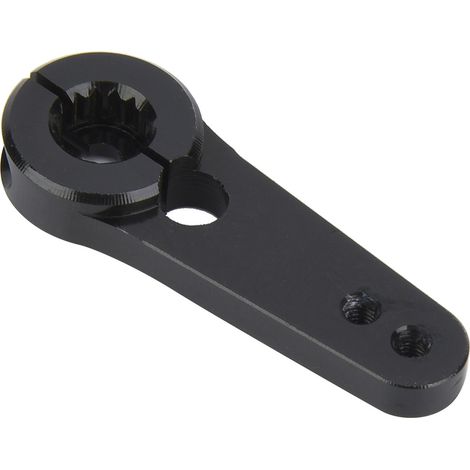 RC-Servo-Halbarm aus Aluminiumlegierung, 44 mm, 15 Zähne, für HSP 1/5 Truck (Schwarz) (1/5)