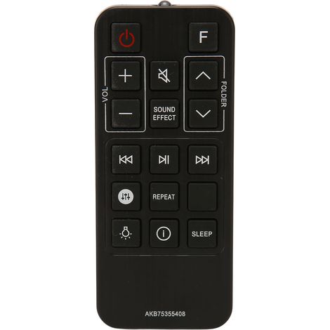 Télécommande de Remplacement pour Soundbar AKB75355408, Compatible Système Audio Enceinte Maison (1/5)