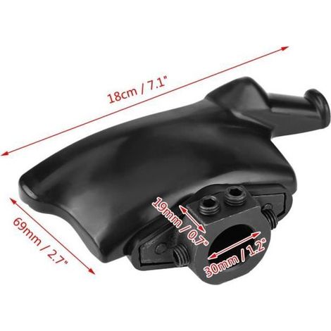 Démontage de tête de canard en nylon pour changeur de pneus 30mm - Noir (1/4)