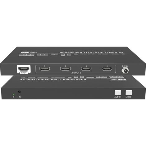 Processeur de mur d'images Vivolink VLVW1X4 Noir 11W