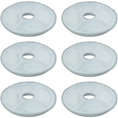 Accessoire pour aspirateur Filtres compatibles avec les fontaines Catit Design Senses et les fontaines à fleurs Catit, paquet de 6 (1/4)