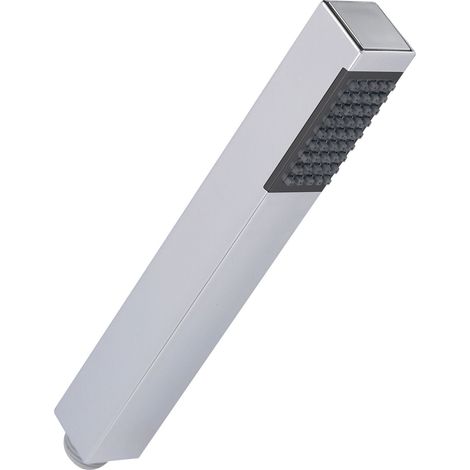 Minimalist Square Single Function Shower Handset - Chrome