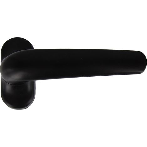 Paire de poigne'es pour cadres en aluminium 32x69x132 mm carre' noir 8 mm accessoires pie'ces de rechange pour cadres (1/2)