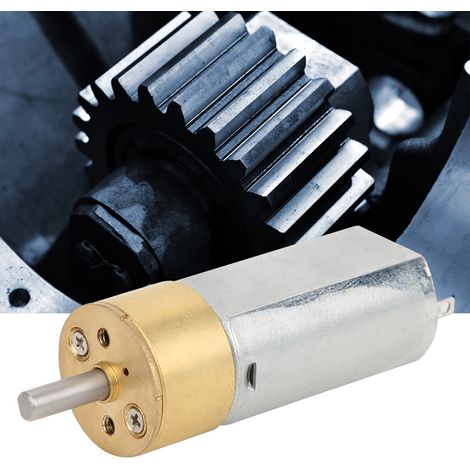 DC12V Planetengetriebemotor, hohes Drehmoment, Ganzmetallkonstruktion, 400 U/min, 600 U/min, 800 U/min (600 U/min) (1/5)