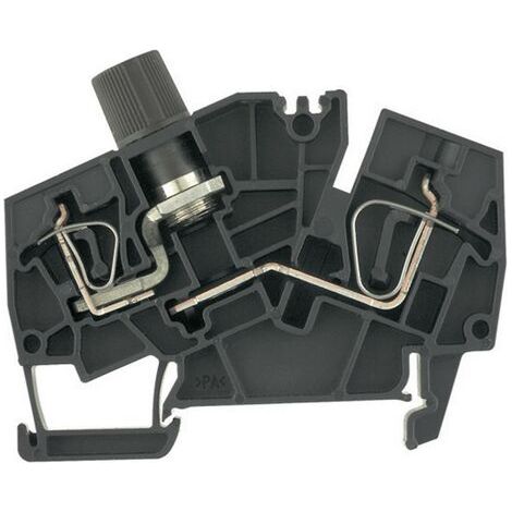 Bloc de jonction à fusible Weidmüller ZSI 6-2 2X2.5/G20 1820930000-1 noir 1 pc(s) D11280 (1/5)