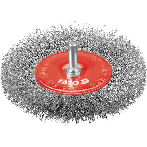 Drahtbürste Edelstahl Schleif Scheibenbürste 100 mm