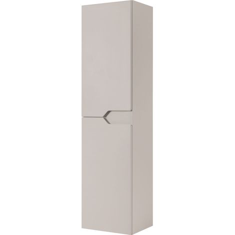 Armoire de salle de bain suspendue, cachemire, 35 x 136 x 27 cm (1/5)