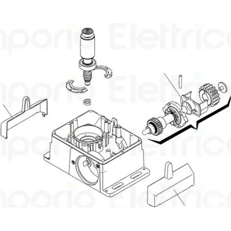 pièce détachée kit de couverture capuchon tirants 63003529 (1/3)