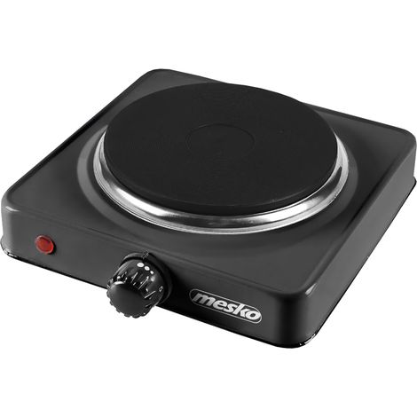 Mesko MS 6508 cocina eléctrica negra 1000W compacta
