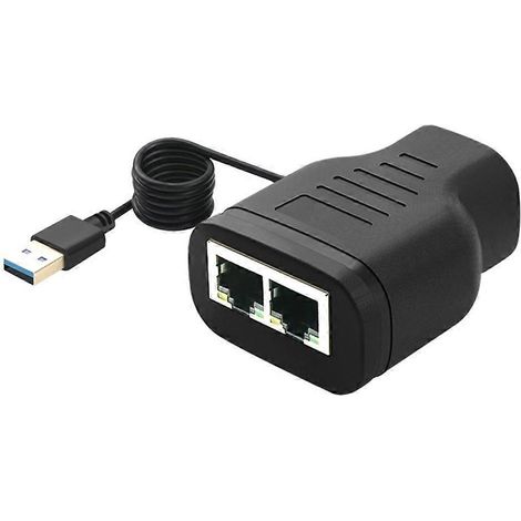 1-zu-2-Wege-LAN-RJ45-Extender-Splitter-Ethernet-Adapter für Internetkabel