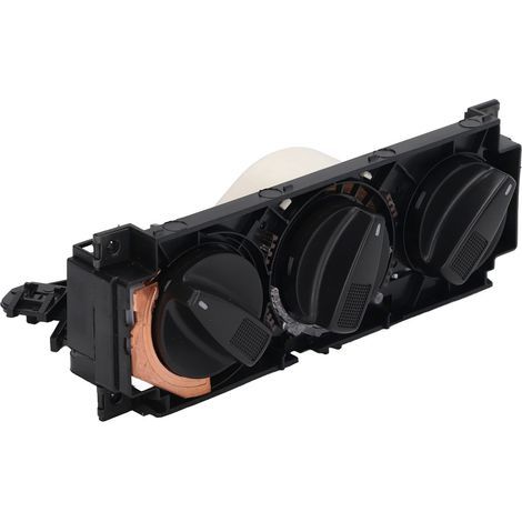 Bouton de commande de chauffage/climatisation AC Air Heater 1H0820045B Noir - Remplacement pour TRANSPORTER T4 1993-2003