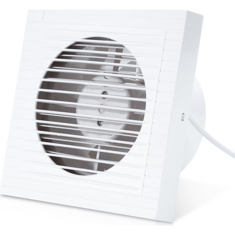 Extracteur d'air 100 mm silencieux, 130 m³/h, 12 W, salle de bain (1/5)