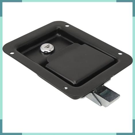 Poignée de boîte à outils lourds avec 2 clés, construction en acier en carbone, support à chasse d'eau pour les VR, camions,