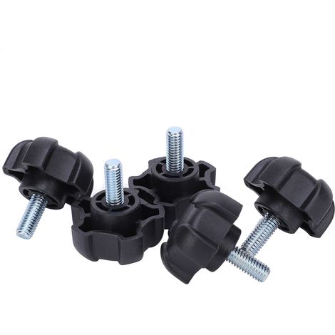 Poignée étoilée M615 à fixation filetée, bouton ergonomique pour un serrage précis et facile (1/5)