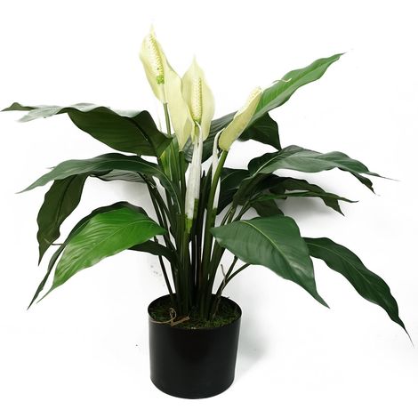 Artificial Peace Lily White Spathiphyllum