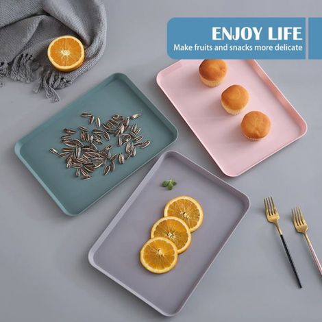 Ustensiles de cuisson Rapide des Aliments Plateau Rectangulaire Plateaux de service Plateau de service pour l'intérieur du Fast (1/5)