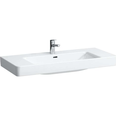 LAUFEN PRO S lavabo, 3 trous pour robinet, avec trop-plein, (1/4)