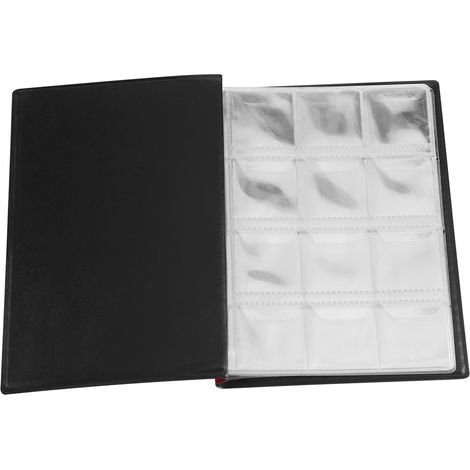 Nouveau classeur de rangement pour pièces du monde entier, 120 pochettes, 10 pages, rouge. (1/5)