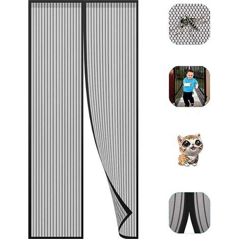 Magnetic Mosquito Net Door, Anti-Mosquito Door Curtain, Automatic Closing for Corridors Patio Doors Anti-Mosquito Curtain Bugs, Easy Installation Without Tools (1/5)