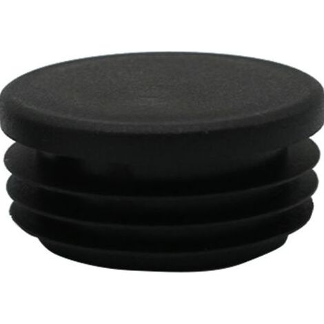 Bouchons de tube rond 35 mm Embouts ronds en PE Butée de pied de chaise Butée de tube carré pour tubes métalliques, chaises, canapés, tables et étagères 4 pièces (1/4)