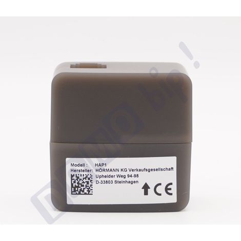 Hörmann – Platine d'adaptation HAP1 – Connexion HCP série 3 à actionneurs série 4 – IP65 pour extérieur – Dimensions 110x70x55 mm (1/5)