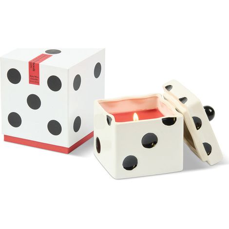 Candela in Ceramica Lucky Dice Tabacco Patchouli 283g Paddywax
