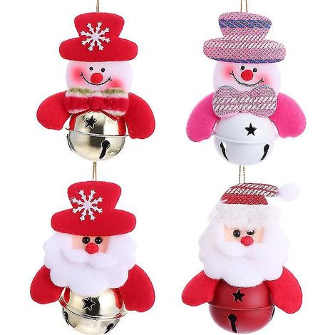 4 cloches de Noël