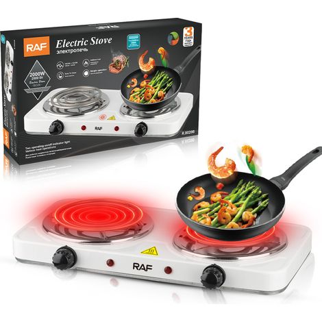 Cuisinière électrique vitrocéramique double, petit électroménager, cuisinière multifonction, cafetière, petite cuisinière électrique domestique (1/5)