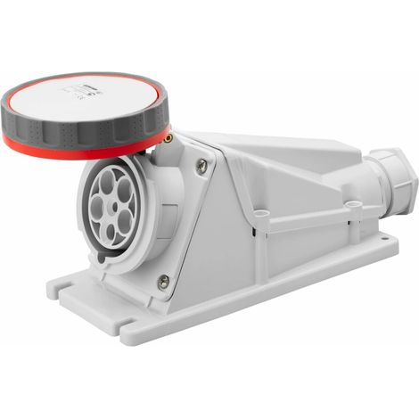 Gewiss PRESE FISSE DA INCASSO 90° - IP67 - 3P+N+T 63A 380-415V 50/60HZ - ROSSO - 6H - CONTATTI A VITE, GW63527