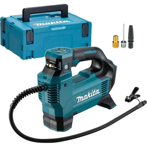 Makita DMP181Z 18V LXT Cordless Digital Inflator Bare + Adapters + Makpac (1/4)