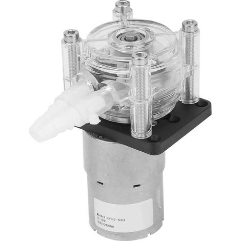 Pompe péristaltique grand débit, doseuse à aspiration puissante, moteur DC 12V, pour liquides et vide (1/5)