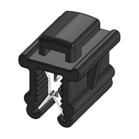 WKK 50096 Serre-câble 200 mm 4.80 mm noir Faisceau de câbles en travers du montage, stabilisé à la chaleur, résistant aux intempéries 1 pc(s) S325271 (1/2)