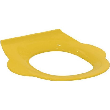 Anneau WC enfant CONTOUR 21 Ecoles pour les enfants de 3 à 7 ans jaune IDEAL STANDARD