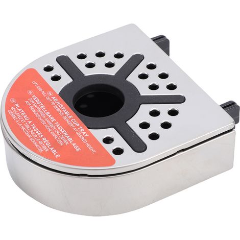 Becherhalter für die Kaffeemaschinen CFN601, CFN602, CFN701, CFN702, CFN801 und CFN802 – Auslaufsichere Edelstahlhalterung (1/4)