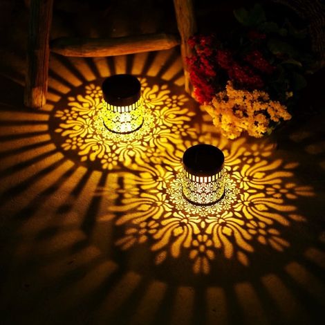 Lot de 2 luminaires solaires d'extérieur - éclairage extérieur à énergie solaire - appliques murales d'extérieur - lampe murale d'extérieur - applique LED d'extérieur (1/5)