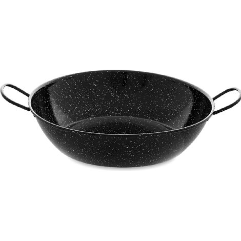 Emailierte Paellapfanne hoch Ø 45 cm - VAELLO
