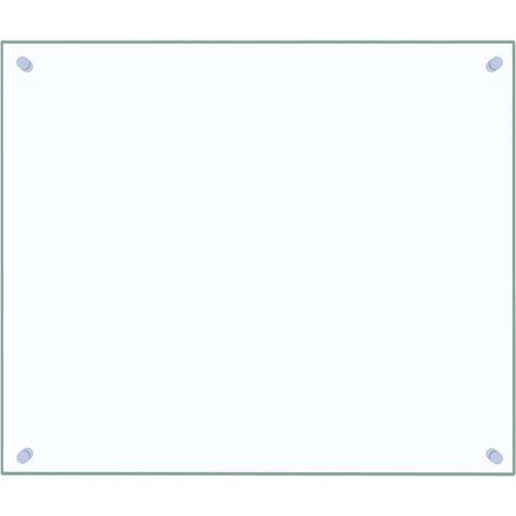 Dosseret de cuisine Transparent 70x60 cm Verre trempé