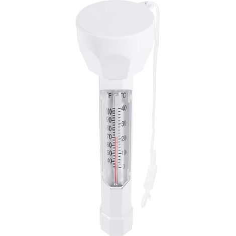 Schwimmendes Poolthermometer aus Kunststoff mit Funktion und (1/5)