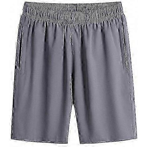 Sportliche Herren-Sommershorts, bequeme Passform – elastischer Bund, tiefer Schritt, leichtes Material mit Seitentaschen (1/5)