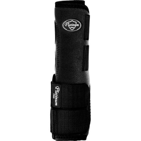 PLATINUM PRO TAGLIA S NERO Protezioni posteriori anatomiche western (1/3)