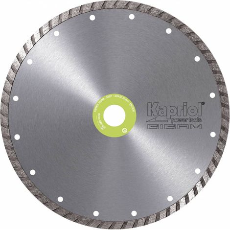 Disco diamantato a corona continua per cemento/granito/marmo - 230 mm - 54116 TURBO