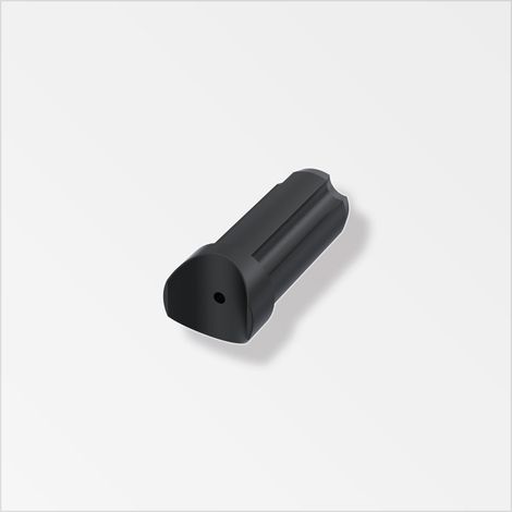 alfer Combitech connect Anschlusszapfen für Rundrohr PVC Ø 23,5 mm x 58 mm schwarz