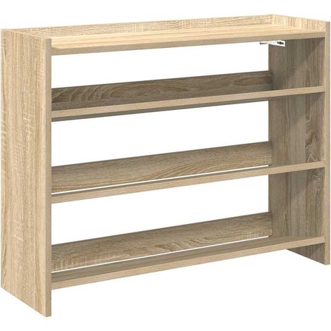 Maison Exclusive - Scarpiera Rovere Sonoma 80x25x62 cm in Legno Multistrato