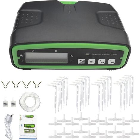 Automatic Dual Pump Flower Waterer Smart Waterer Potted Plants Watered at Regular Intervals Double Pump for Watering 20 Pots Together (1/5)