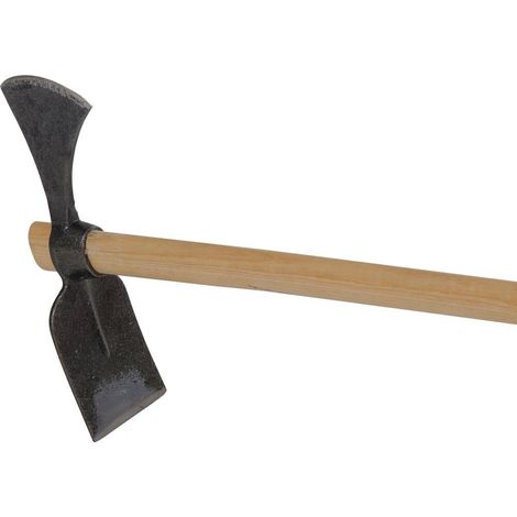 Wiedehopfhacke breit, mit Stiel 105 cm Stiel 105 cm, Esche FSC 100 % (1/4)
