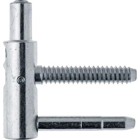 Elément de cadre m. STS Exacta 2pcs.3D. galv. roulettes ø 16. poids de porte.100kg (Par 10) (1/4)