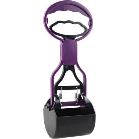 Pelle à crottes pour animaux de compagnie, longue, portable et durable, pour crottes de taille moyenne ou de petite taille, pour chiens et chats (1/4)
