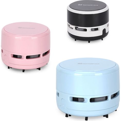 Le mini aspirateur portable nettoie tout en un seul passage. Aspirateur à main pour la maison, le bureau, la voiture / (rose) (1/5)